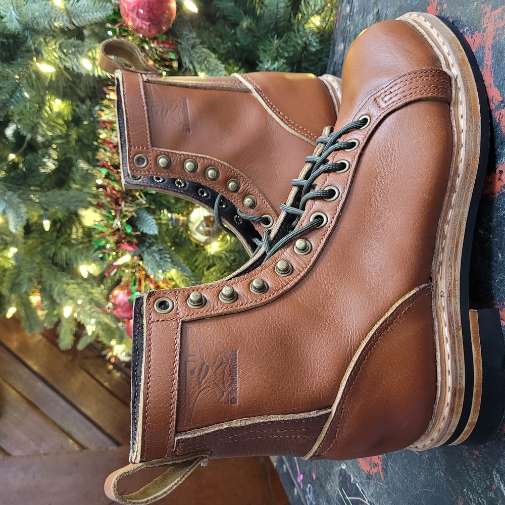 Brown Leather Men's Boots